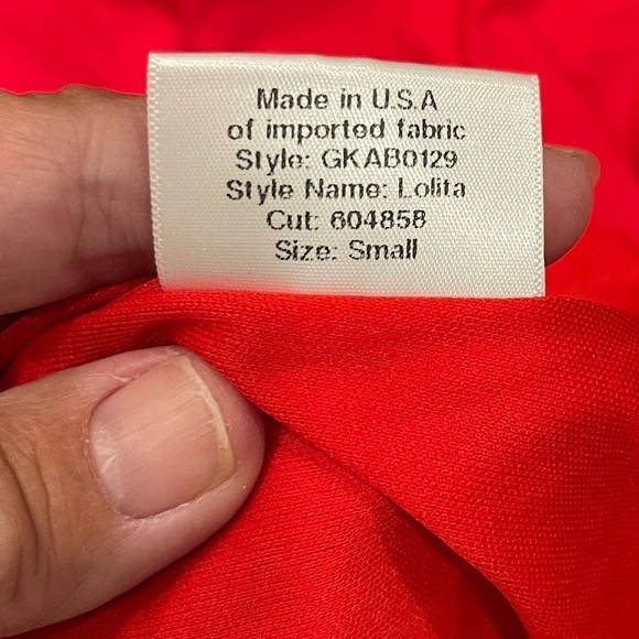 Katie May X Revolve Lolita Sequins Gown Maxi Dress in Cherry.Size S - Picture 11 of 15